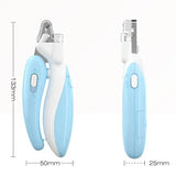 Pet Nail Clippers With Led Light Professional Pet Claw Grooming Scissors For Dogs Cats Small Animals Paw Nail Trimmer Pet Supply