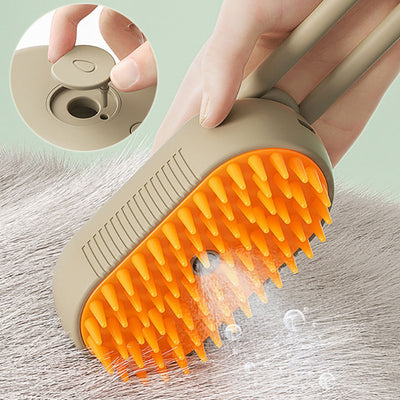 Cat Steam Brush | Steamy Dog Brush | 3-in-1 Electric Spray Pet Grooming Comb ✨
Massage Brush for Cats & Dogs | Hair Removal & Grooming Tool