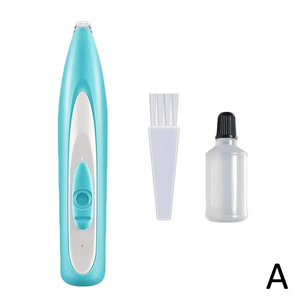 Pet Paw & Hair Trimmer – Low Noise Professional Dog Grooming Clipper