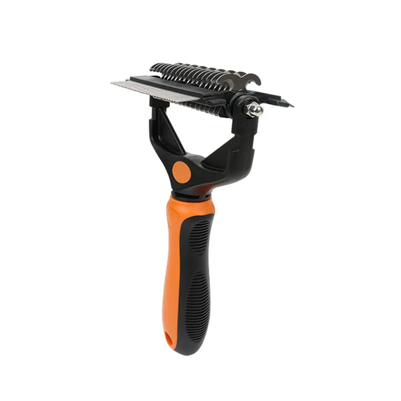 3-in-1 Pet Deshedding & Knot Remover Brush | Dog & Cat Grooming Comb | Fur Shedding Tool