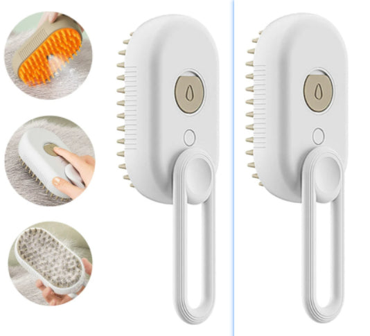 Cat Steam Brush | Steamy Dog Brush | 3-in-1 Electric Spray Pet Grooming Comb ✨
Massage Brush for Cats & Dogs | Hair Removal & Grooming Tool