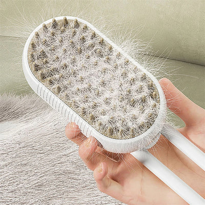 Cat Steam Brush | Steamy Dog Brush | 3-in-1 Electric Spray Pet Grooming Comb ✨
Massage Brush for Cats & Dogs | Hair Removal & Grooming Tool
